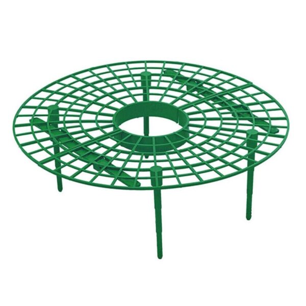 1 Pcs Round Plastic Strawberry Stand Balcony Grow Vegetables Fruit Climbing Pillar Gardening Bracket Plant Cages 4