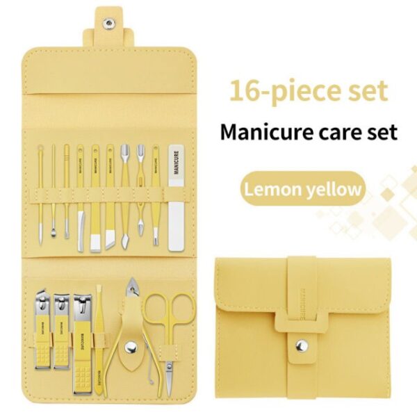 16Pcs Nail Clipper Set Stainless Steel Manicure Pedicure Cuticle Remover Nail File Nail Clipper Manicure Scissors 3.jpg 640x640 3