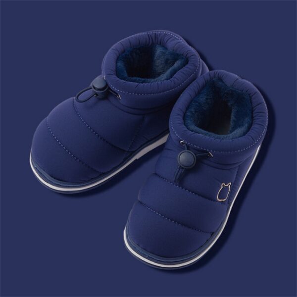 2021 बच्चों के शीतकालीन जूते बच्चों के आउटडोर बर्फ के जूते लड़के गर्म आलीशान जूते इंडोर होम बूट 2.jpg 640x640 2