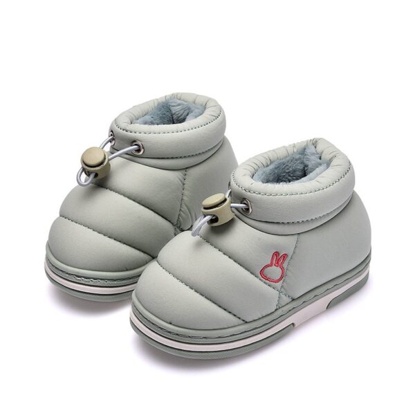 2021 Kinderen Winterlaarzen Kinderen Outdoor Sneeuwschoenen Jongens Warm Pluche Dikker Schoenen Indoor Home Boot