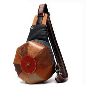 Leather Shoulder Bag - image 1
