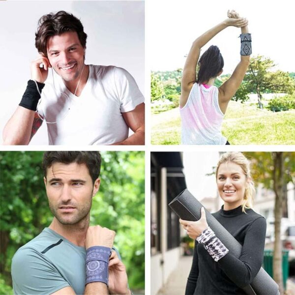 3 IN 1 Phone Sports Armband Sleeve Outdoor Running Riding Phone Case Arm Band GYM Fitness 1