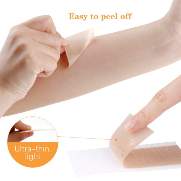 4x50cm Surgery Scar Removal Silicone Gel Patch Treatment Tape Efficient Acne Trauma Burn Scar Therapy Sheet 4