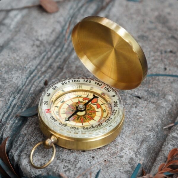 As A Unique Gift With Night Light Portable Compass For Camping Hiking Climbing And Other Outdoor 1