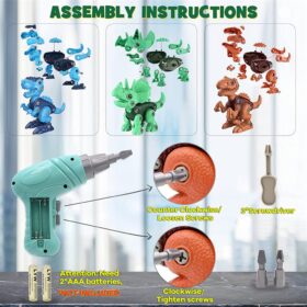 Construction Building Dinosaur Toys - image 4