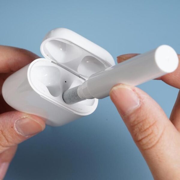 Auriculares Pluma de limpieza Kit de limpieza duradero Cepillo de limpieza para Airpods Kit de limpieza Teclado Cámara Gap Clean 2