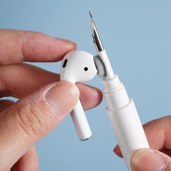 Auriculares Pluma de limpieza Kit de limpieza duradero Cepillo de limpieza para Airpods Kit de limpieza Teclado Cámara Gap Clean