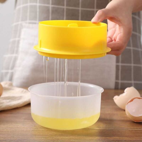 Egg Separator Egg White Yolk Separator Cooking Gadgets And Baking Accessories Home High Capacity Kitchen Egg 1