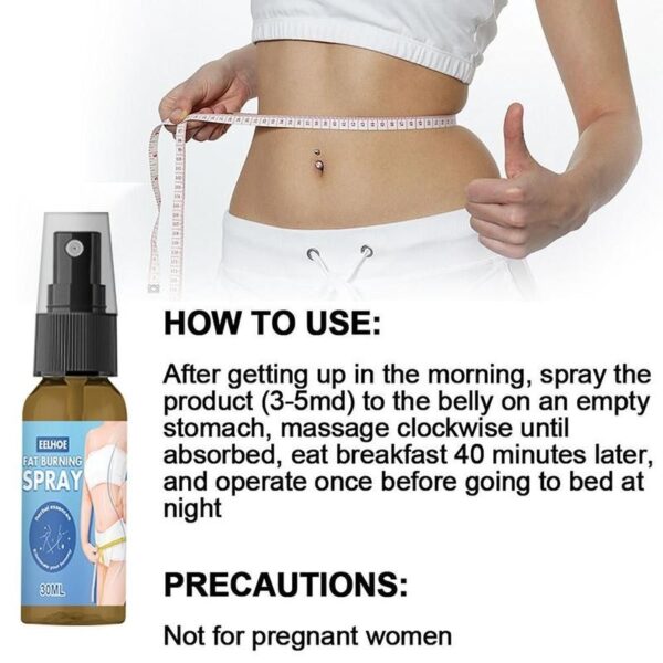 Fat Burning Slimming Spray Powerful Belly Abdomen Weight Loss Products Natural Herbal Ingredients Health Fast Slim 1