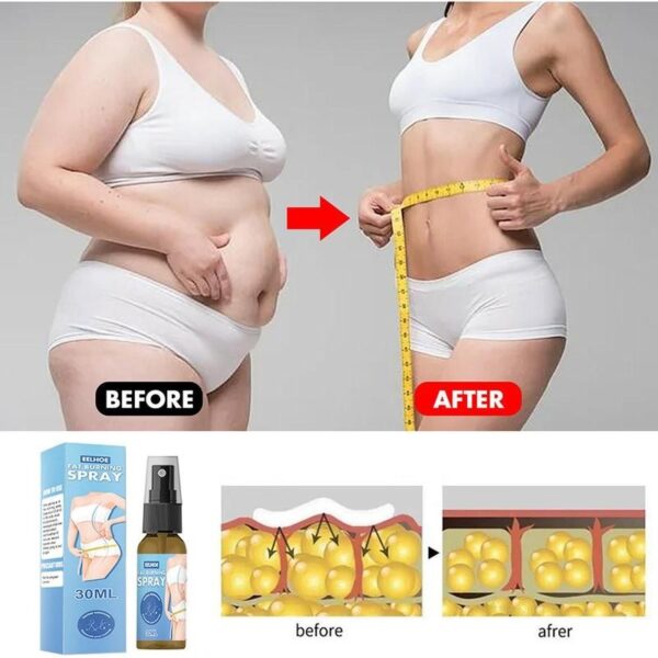Fat Burning Slimming Spray Powerful Belly Abdomen Weight Loss Products Natural Herbal Ingredients Health Fast Slim 4