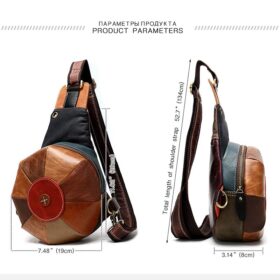 Leather Shoulder Bag - image 3