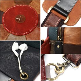 Leather Shoulder Bag - image 4