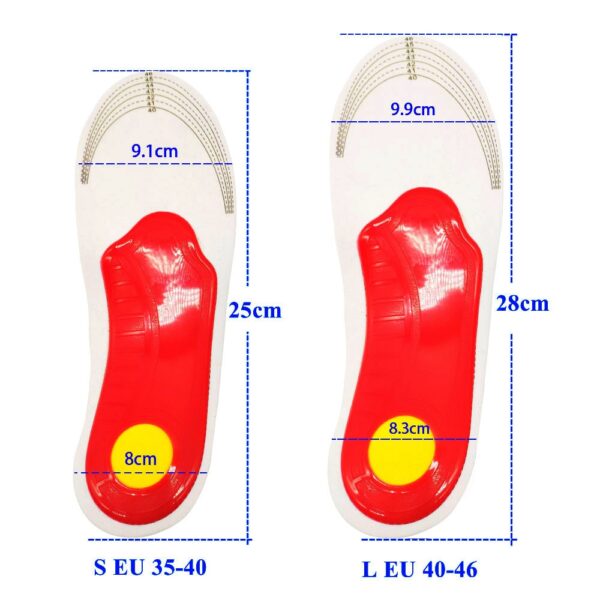Orthotic Insole arch support Flatfoot Orthopedic Insoles for feet Ease Pressure Of Air Movement Damping Cushion 5