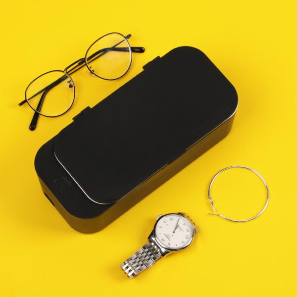 Portable Ultrasonic Glasses Cleaner Best Household Jewelry Ultrasonic Cleaning Machine Mini Watch Vibration Device Good Supplier 3
