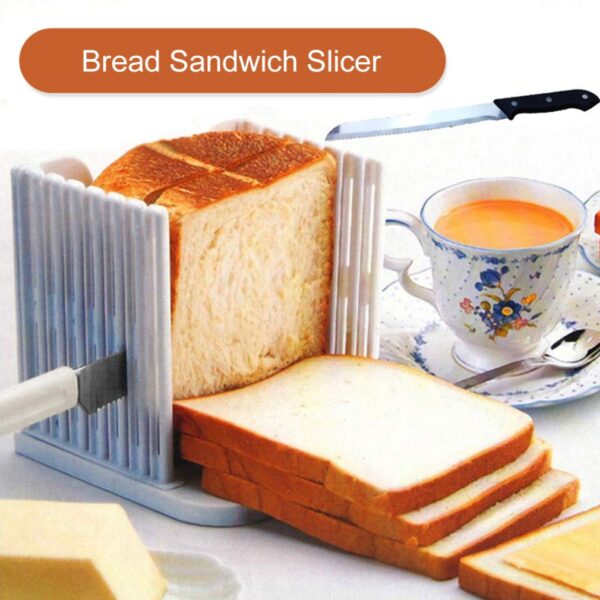 Professional Bread Loaf Toast Cutter Slicer Slicing Cutting Guide Mold Maker Kitchen Tool Practical Bread Sandwich 1