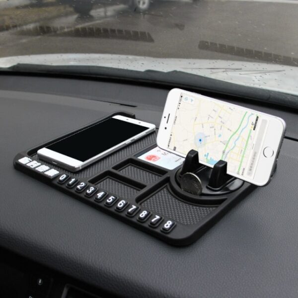 Silicone Car Anti Slip Mat Auto Phone Holder Non Slip Sticky Anti Slide Dash Phone