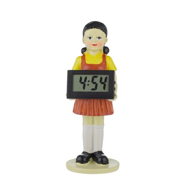Squid Game Alarm Clock To Wake You Up Red Light Green Light Doll Clock Squid Game 8