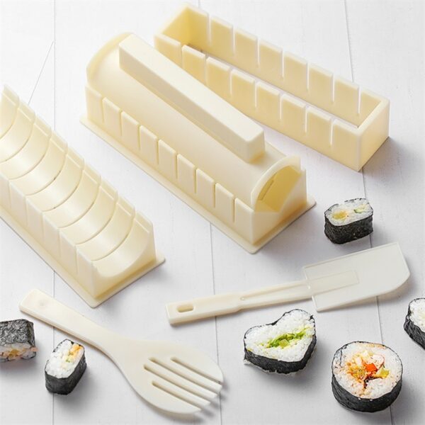 Sushi Maker Rice Mold Hoge Kwaliteit Japanse Rijst Bal Cake Roll Mold Multifunctionele Mould Maken Sushi 2