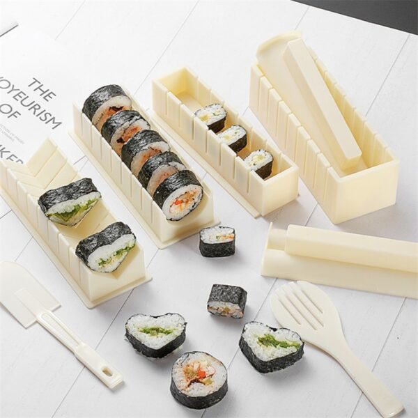 Sushi Maker Rice Mold Hoge Kwaliteit Japanse Rijst Bal Cake Roll Mold Multifunctionele Mould Maken Sushi 3