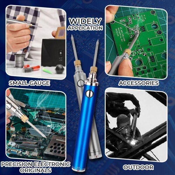 Wireless Charging Iron USB 5V Wireless Rechargeable Soldering Irons 510 Interface Outdoor Portable Welding Repair Tools 2