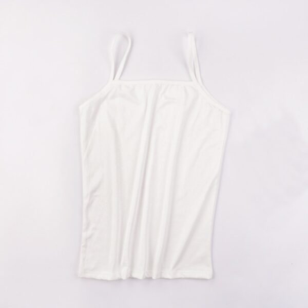 Women Camisoles Summer Girl Sexy Strap Cotton Sleeveless Thin Camisole Vest Solid Top All match