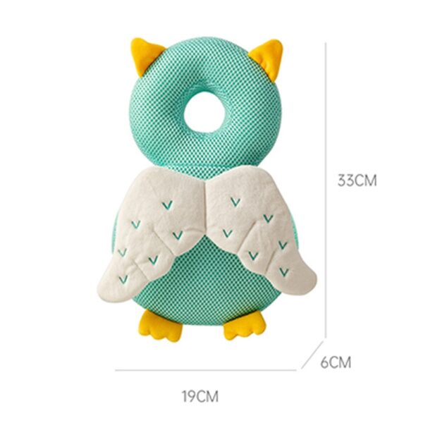 1 3T Toddler Baby Head Protector Safety Pad Cushion Back Prevent Injured Angel Bee Cartoon Security 1