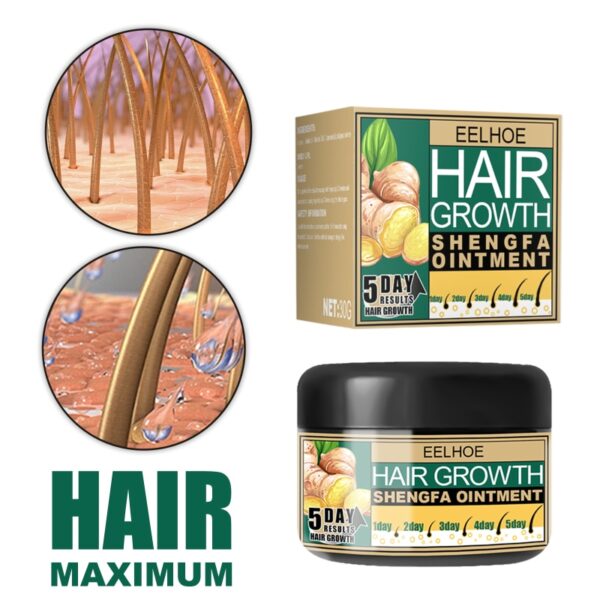 1 Pcs Hair Growth Products Fast Growing Hair Oil Hair Loss Care Cream Beauty Hair Scalp 4
