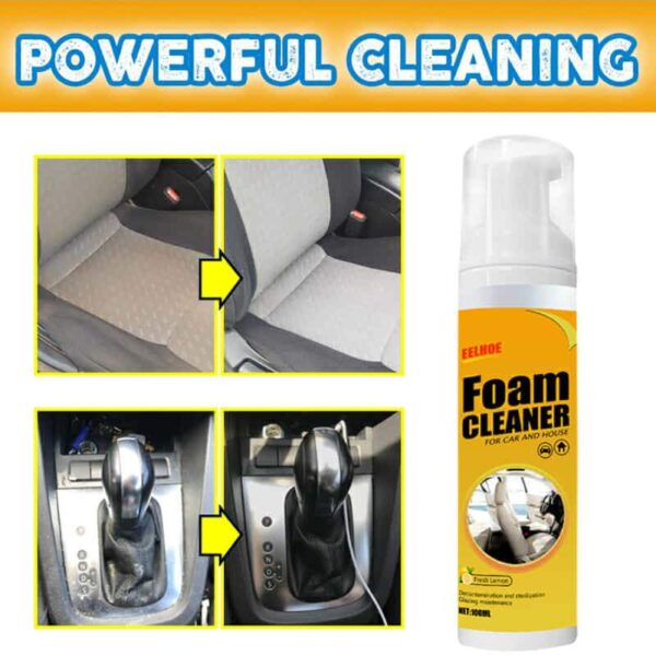 100 ml Mehrzweck-Schaumreiniger-Spray Leistungsstarkes Dekontaminieren von Auto-Innenraum-Reinigungsmitteln Anti-Aging-Rostentferner 4