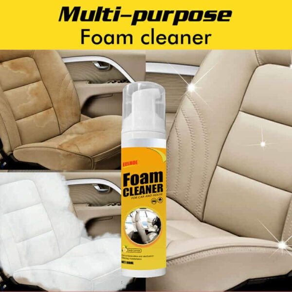 100 ml Mehrzweck-Schaumreiniger-Spray Leistungsstarkes Dekontaminieren von Auto-Innenraum-Reinigungsmitteln Anti-Aging-Rostentferner 5