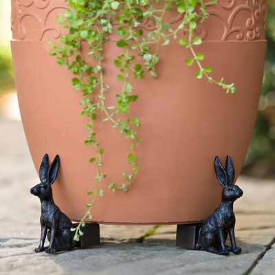 2021 New 3 pcs Flower pot feet Animal plant pot feet Flower pot support Resin crafts