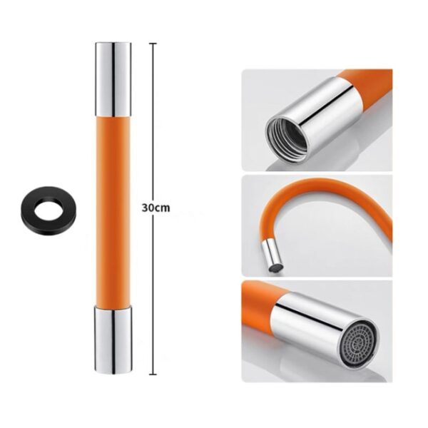 360 rotationsstänksäker universal kranförlängningsförlängare Skummande förlängningsrörfri böjhårdvara Hushållsartiklar 4.jpg 640x640 4