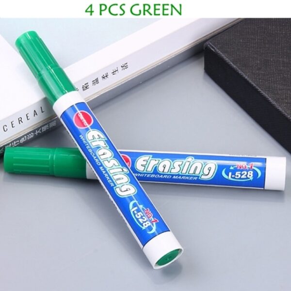 4PCS lot Four color whiteboard marker white board marker Environment Friendly Marker Office School Supplies Black 2.jpg 640x640 2