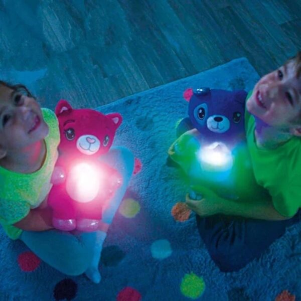 Гэрэл проектортой чихмэл амьтан нялх хүүхэд Тайвшруулах одтой тэнгэрийн ганц эвэрт тансаг LED Galaxy шөнийн гэрэл Cuddly 2