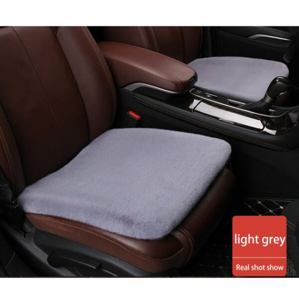 Car Seat Cover Winter Front Rear Plush Fabric Cushion Breathable Protector Warm Mat Pad Auto Accessories 4.jpg 640x640 4
