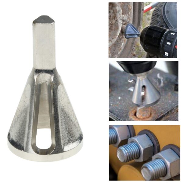 External Chamfer Tool Trijehoekich Prisma RVS fuortsmite Burr Tools Hardheid Hege sterkte Slijp Tools 4