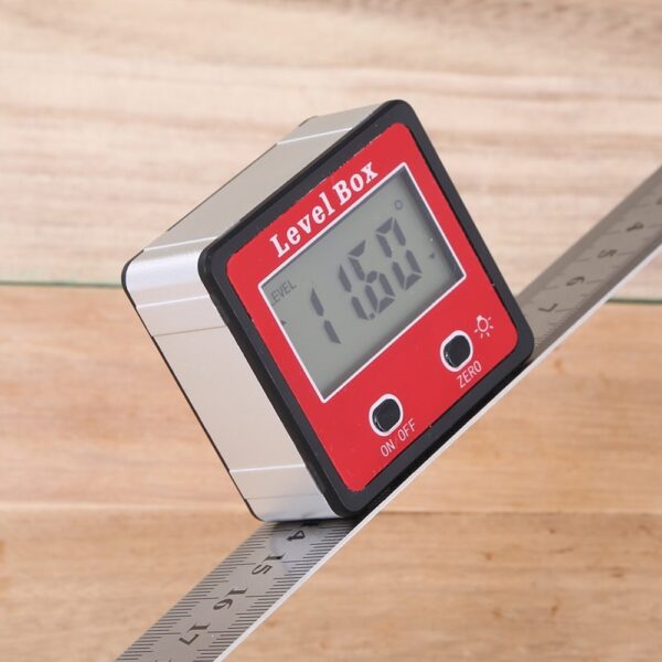 Digital Horizontal Angle Measuring Instrument Protractor Woodworking Electronic Goniometer Herramientas Carpinteria Marcenaria 4