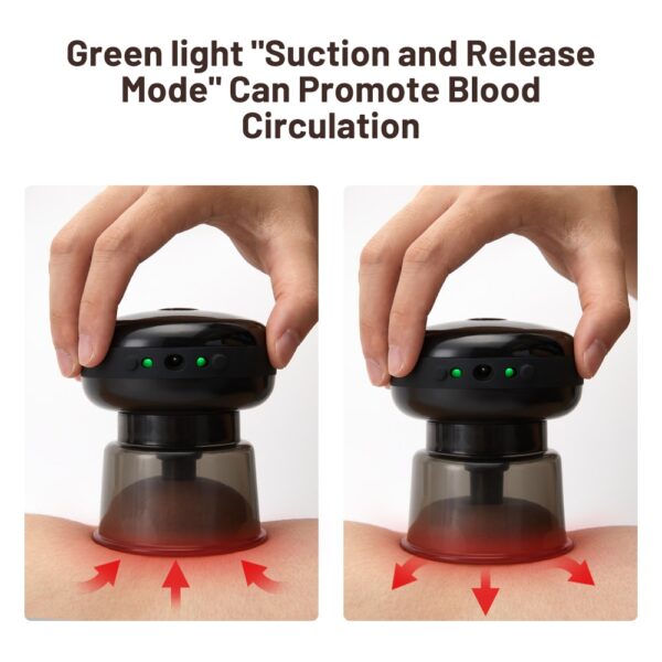 Electric Cupping Vacuum Cupping Therapy Smart Suction Cup Scraping Body Massager Ho tjhaja Guasha Pressure Burning Fat 1