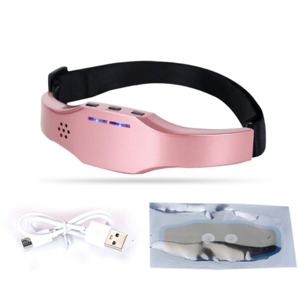 Massageador elétrico para dor de cabeça e alívio de enxaqueca, liberação de insônia, máquina de terapia recarregável USB, saúde relaxante 1.jpg 640x640 1