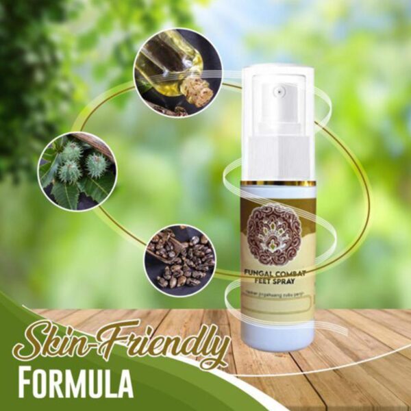 Fungal Combat Feet Spray Foot Sterilize Spray Herbal Anti fungal Infection Toe Treatment Onychomycosis Anti Bacterial 3