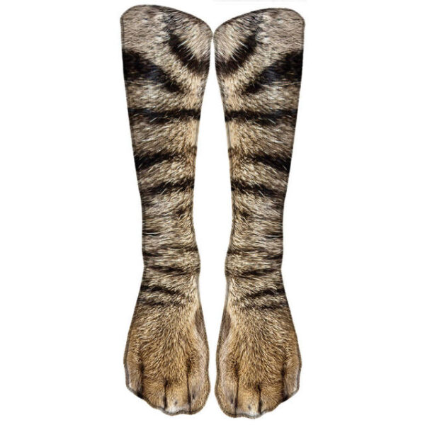 Funny Leopard Tiger Cotton Socks For Women Happy Animal Kawaii Unisex Socks Harajuku Cute Casual High 14.jpg 640x640 14