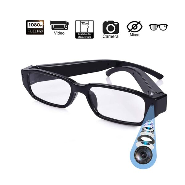 Glasses Camera HD 1080p Video Recorder Portable Wearable Mini Camera Video Record Camcorder Action Cam for