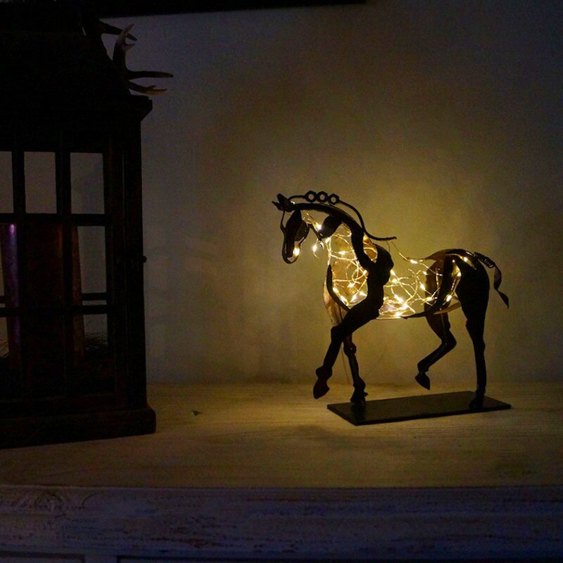 Metal Horse Sculpture Decoration