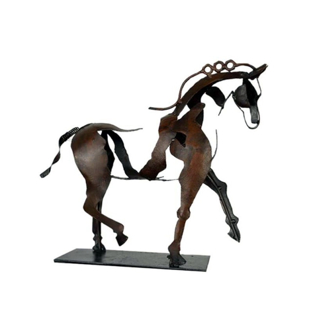 Metal Horse Sculpture Decoration - Image 7
