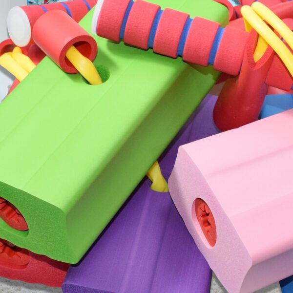 Sportspel för barn Leksaker Skum Pogo Stick Jumper Inomhus Utomhus Kul Träningsutrustning Förbättra Bounce Sensory 4