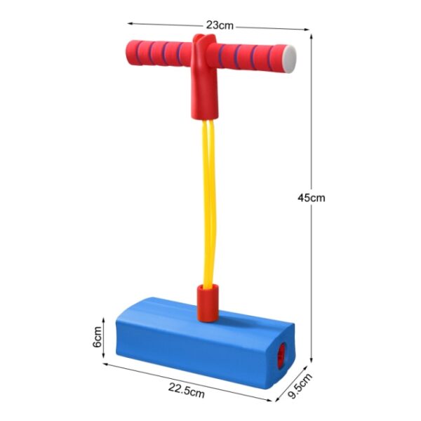 Sportspel för barn Leksaker Foam Pogo Stick Jumper Inomhus Utomhus Roligt Träningsutrustning Förbättra studs