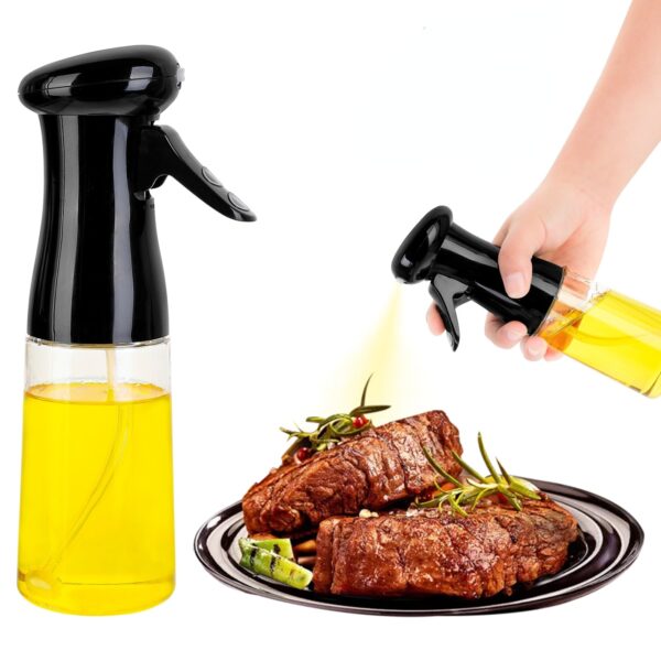 Kitchen Oil Bottle 210ml Oil Spray Bottle Cooking Baking Vinegar Mist Sprayer Barbecue Spray Bottle Cooking 6