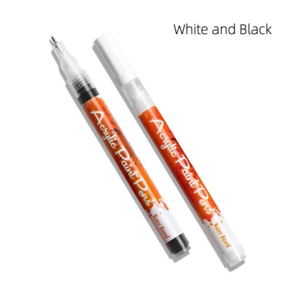 Nail Art Graffiti Pen Sort Hvid Guld Sliver Farve Dot Tegning Maleri Abstrakte Linjer Detailing Pen 4.jpg 640x640 4