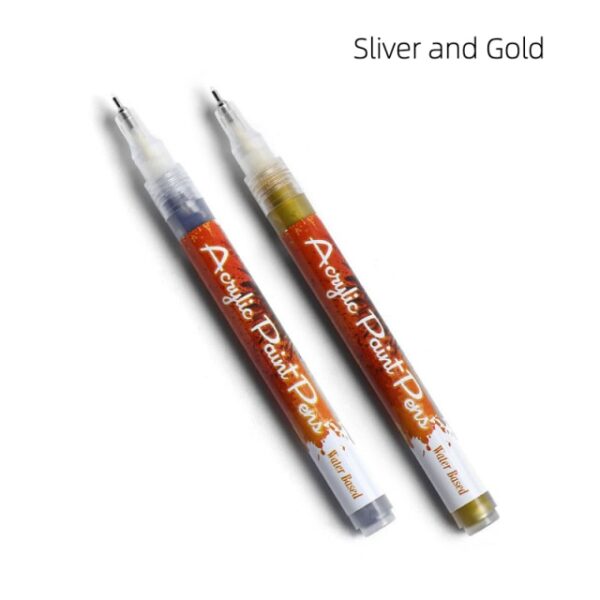 Nail Art Graffiti Pen Sort Hvid Guld Sliver Farve Dot Tegning Maleri Abstrakte Linjer Detailing Pen 5.jpg 640x640 5