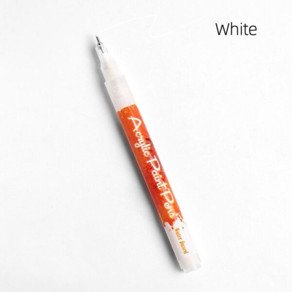 Olovka za grafite za nokte Crno Bijelo Zlatno Crtanje točkica u boji Slikanje Apstraktnih linija Detalji