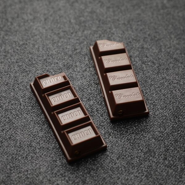 Nije 1pc Creative Chocolate Lighter Butaan Gas Aanstekers Draagbare Sigarettenaanstekers Outdoor Smoking Accessories Gadgets 2